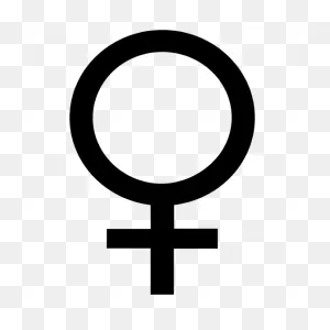 Female Symbol Sticker