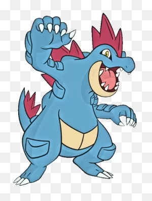 160 Feraligatr (Anime) By 98Bokaj On 