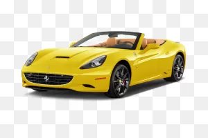 Yellow Ferrari Car Png Image