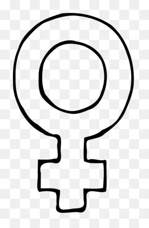 Female Gender Symbol Woman - Female Sign Clipart - Png Download ClipartFlare.com 