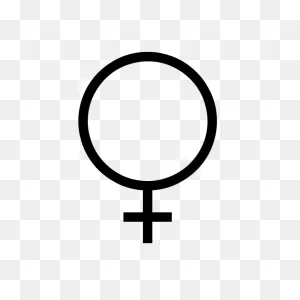 Female Symbol Drawing | Free PNG-WebP