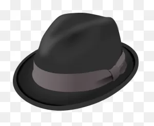 Black Fedora Hat - Box Critters Wiki