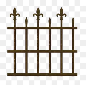 Old Fence Png - Old Metal Fence Png Clipart - Full Size Clipart ClipartFlare.com 