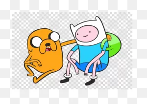 Adventure Time Finn & Jake Sticker Clipart Jake The - Adventure ClipartFlare.com 