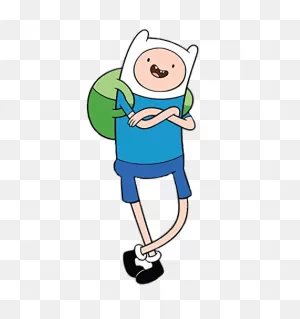 Adventure Time Finn Arms Crossed Transparent Png - Stickpng
