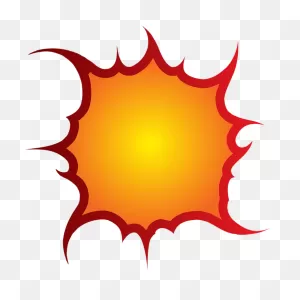 Explosion Fire - Free Vector Graphic On ClipartFlare