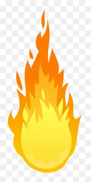 Ball Of Fire Clip Arts - Cartoon Transparent Fire Gif - Png ClipartFlare.com 
