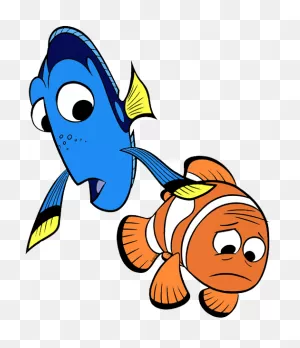 Stingray Clipart Finding Nemo - Marlin From Finding Nemo Drawing ClipartFlare.com 