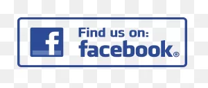 980 X 417 3 - Find Us On Facebook Logo Transparent Clipart - Large ClipartFlare.com 