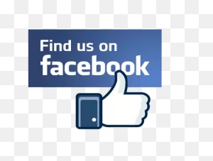 Find Us On Facebook With Thumb Up Transparent Png - Stickpng