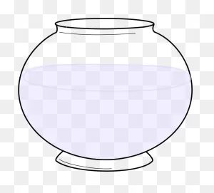 Fishbowl Empty Water - Free Vector Graphic On ClipartFlare