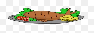 Fried Fish Food Frying Drawing - Fried Fish Images Cartoon Clipart ClipartFlare.com 