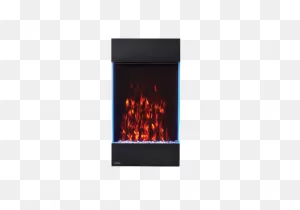Allure™ Vertical Series-Electric Wall Mount Fireplace