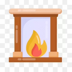 Fireplace, Fire Furnace, Hearth, Fireside, Fire Pit Icon - Download On ClipartFlare.com 