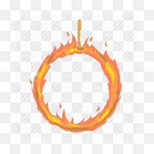 Fire Ring Clipart - Fire, Circle, Transparent Clip Art