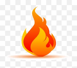Flame Illustration - Cartoon Flame Vector Elements Png Download ClipartFlare.com 