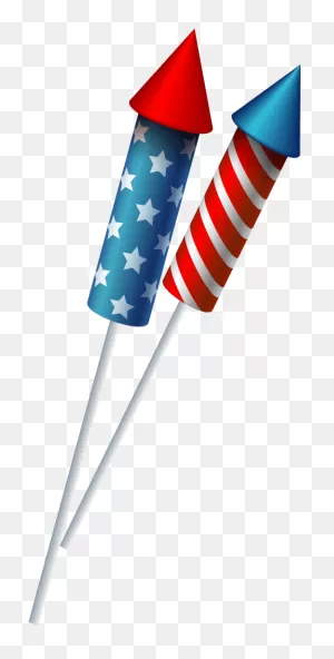 4Th Of July Firecracker Clipart - Fireworks Sparklers Clip Art ClipartFlare.com 