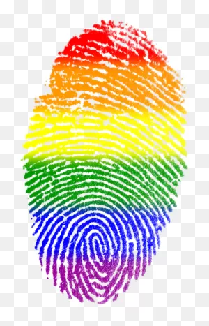 Fingerprint Gay Flag - Free Image On ClipartFlare