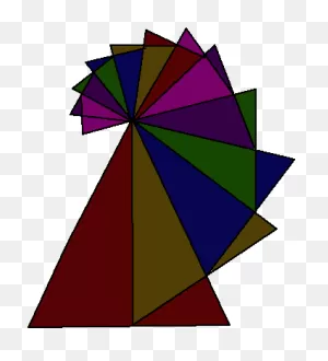 The Fibonacci Spiral - Triangle Clipart - Large Size Png Image ClipartFlare.com 