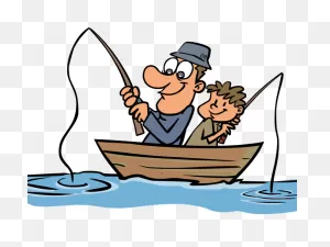 Fisherman Clipart - Png Download - Full Size Clipart (#5573051 ClipartFlare.com 