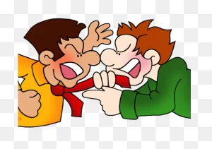 Fight Clipart Conflict - Types Of Conflict In The Landlady - Png ClipartFlare.com 