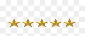 Download Five-Star - 5 Golden Stars Png Png Image With No ClipartFlare.com 