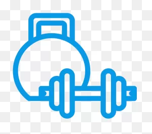Icon - Blue Png Fitness Icon Clipart - Full Size Clipart (#974939 ClipartFlare.com 