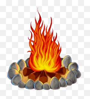 Free Library Fire Pit Clipart - Fogueira De São João | Full Size ClipartFlare.com 
