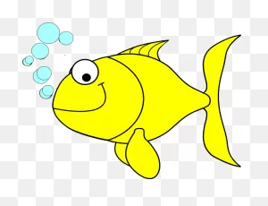 Fish Clipart | Fish-Yellow Clip Art - Vector Clip Art Online ClipartFlare.com 
