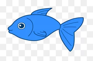 Happy Blue Fish Design - Free Clip Art | Fish Clipart, Free Clip ClipartFlare.com 
