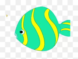 Tropical Fish Clipart Flounder - Coral Reef Fish Clipart | Full ClipartFlare.com 