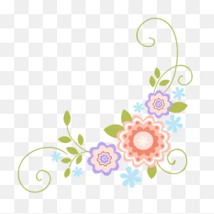 Primavera Pascua | Floral Border Design, Clip Art Borders, Flower ClipartFlare.com 