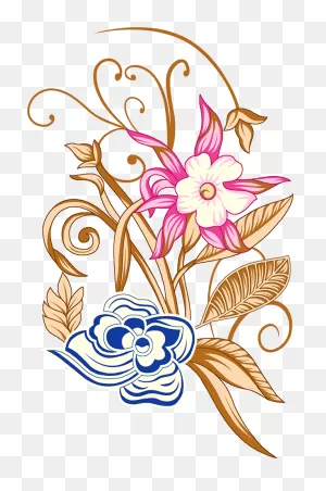 Zr On Behance | Flower Art Images, Flower Drawing, Flower Art