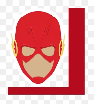 Superhero Flash Sticker - Superhero Flash Dc - Discover & Share Gifs
