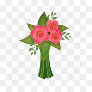Bouquet Of Flowers Drawing Clipart - Illustration, Flower, Rose ClipartFlare.com 
