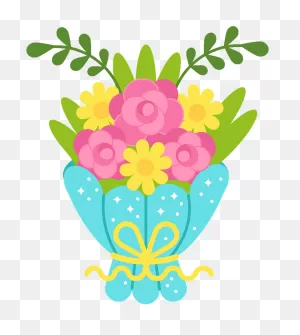 Flowers Bouquet Clipart. Free Download Transparent .png | ClipartFlare