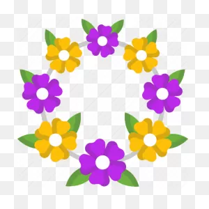 Decoration, Floral, Flower, Flowers, Wreath Icon - Download On ClipartFlare.com 