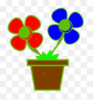 Empty Flower Vase Clipart