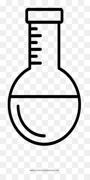Transparent Chemistry Beaker Clipart Black And White - Transparent ClipartFlare.com 