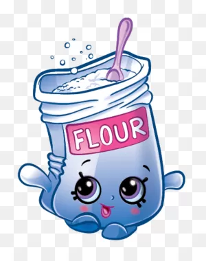 Plush Fleur Flour - Shopkins Fleur Flour Clipart - Full Size ClipartFlare.com 