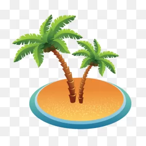 Floating Island - ClipartFlare