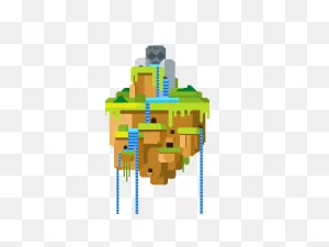 Pixel - Floating Island By Mrximeno On 
