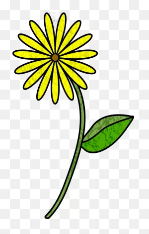 Flower With Stem Template - ClipartFlare | Clip Art, Floral, Stem