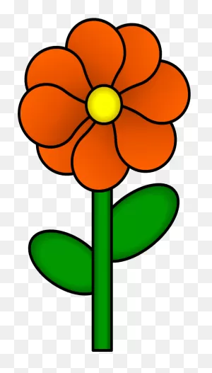 Flower Stem Png - Flower With A Stem Clip Art Transparent Png ClipartFlare.com 