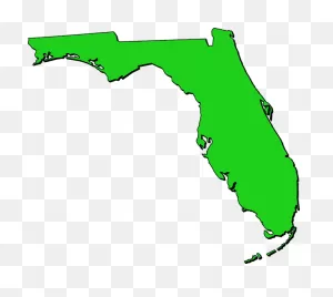 Florida Map Outline Clipart - Full Size Clipart (#3835256 ClipartFlare.com 