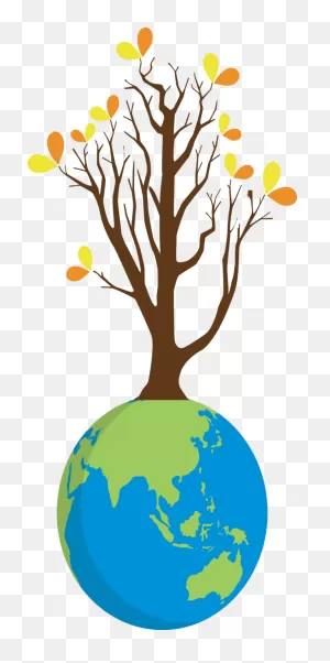 Arbor Day Earth Flat Earth Vector For Happy Arbor Day For Arbor ClipartFlare.com 