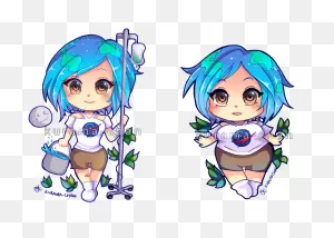 Flat Earth X Round Earth By Kurama Chan - Earth Chan Flat And ClipartFlare.com 