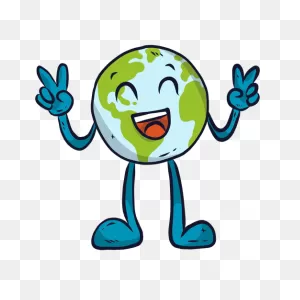 Planet Earth Happiness Laugh Smile Gesture Flat #ad , #affiliate ClipartFlare.com 
