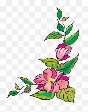Free Page Border Flowers, Download Free Page Border Flowers Png ClipartFlare.com 