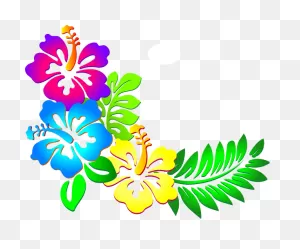Flower Border Line Clipart - ClipartFlare